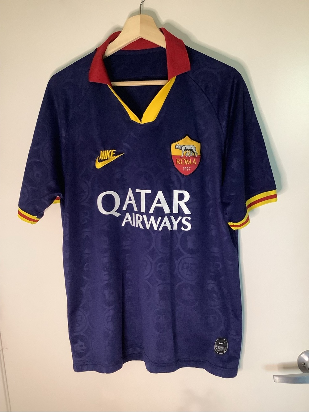 AS Roma 2019-2020 Nike Third Soccer Jersey - Size Large